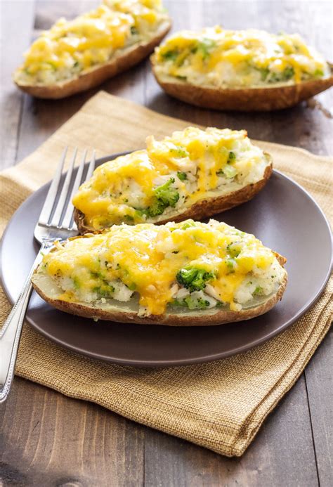 Sauce mix the mushroom soup, mayonnaise and curry powder together. Broccoli, Cheddar, Chicken Twice Baked Potatoes - Recipe ...