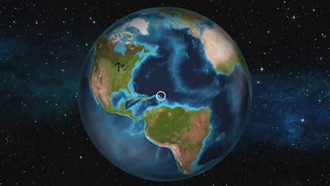 Earth Zoom In Map Stockvideoklipp Helt Royaltyfria 1010009024