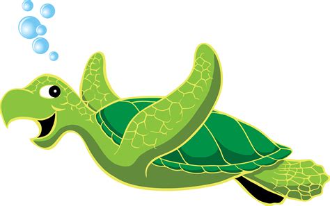 Sea Turtle Cartoon Free Clip Art Library