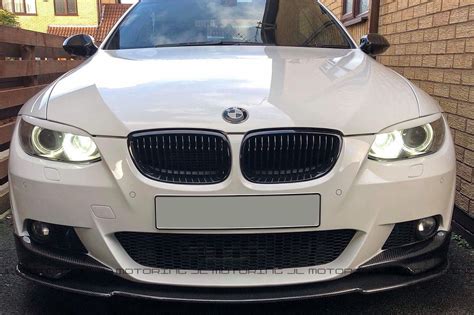 I took this off my 2011 e90 lci when i changed out the front bumper. Exterior Carbon Fiber Front Lip Spoiler for BMW E92 E93 3-Series Pre-LCI M-Tech Bumper ...