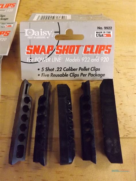 Daisy Snap Shot Clips For Powerli For Sale At Gunsamerica Com
