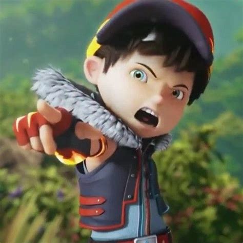 The minecraft skin, boboiboy frost fire, was posted by antiskykill. Boboiboy Frost Fire ️🔥 | Film anak, Wallpaper anime lucu ...