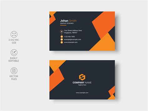 Creative Business Card Template Uplabs