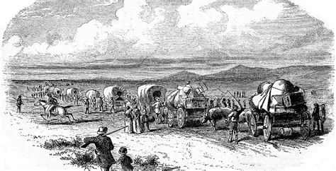 The Western Wagon Train Part One The Routes West Wagons Prairie