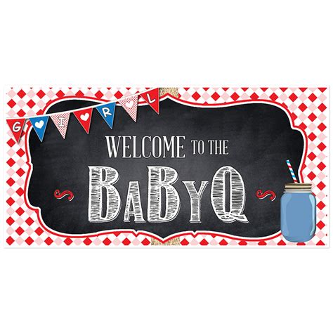 BabyQ Baby Shower Girl Banner - Walmart.com - Walmart.com