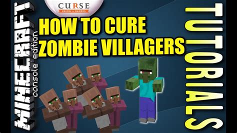 Minecraft Ps3 How To Cure Zombie Villagers Tutorial Ps4 Xbox