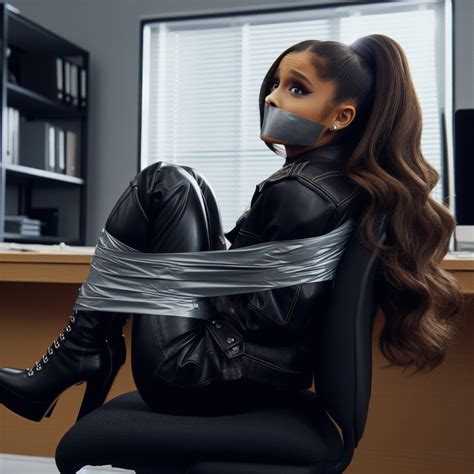 Ariana Grande Tape Gagged And Tied Up By Sdvhgfx On Deviantart
