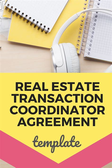 Real Estate Transaction Coordinator Agreement Template Transaction Coordinator Blog Tips