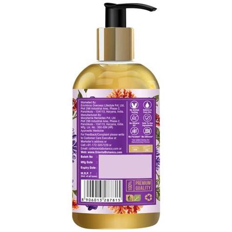 Oriental Botanics Body Massage Oil Lemongrass And Lavender 200 Ml Of Rs 649 Bigbasket