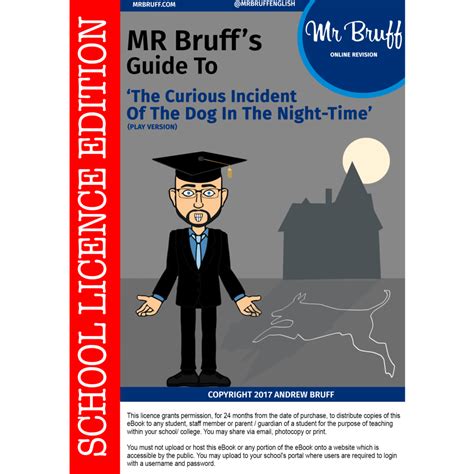 Mr Bruffs Guide To The Curious Incident School Licence Ebook