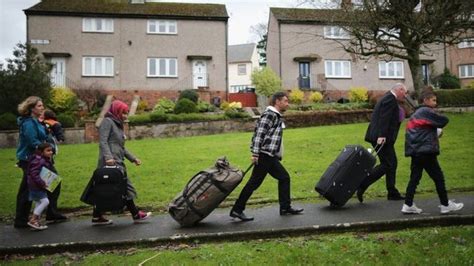 Fifth Of Uk S Syrian Refugees Settled In Scotland Bbc News