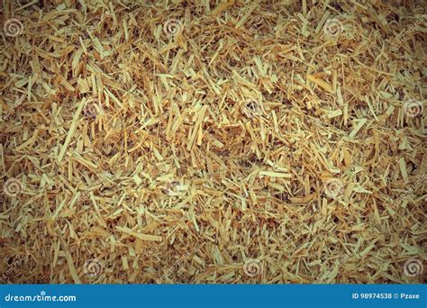 Bedding For The Cattle Natural Straw Background Stock Photo Image Of