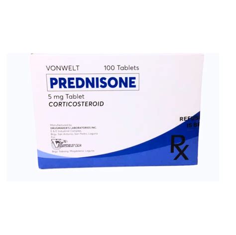 Prednisone 5mg Tablet X 1 Xalmeds