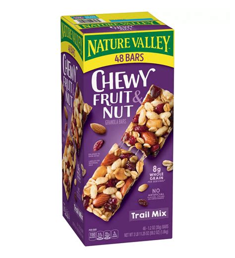 Nature Valley Fruit And Nut Chewy Granola Bars Trail Mix