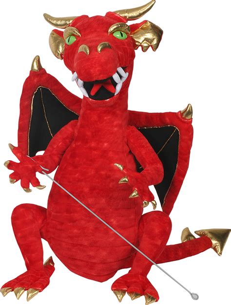 Toys And Ts Puppets Red Dragon Puppet