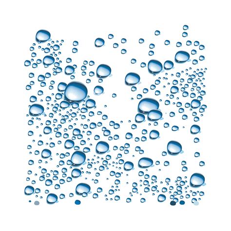 Drop Water Vector Water Drops Png Download 17721772 Free