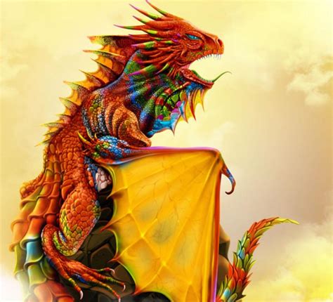 Rainbow Dragon Wallpapers Top Free Rainbow Dragon