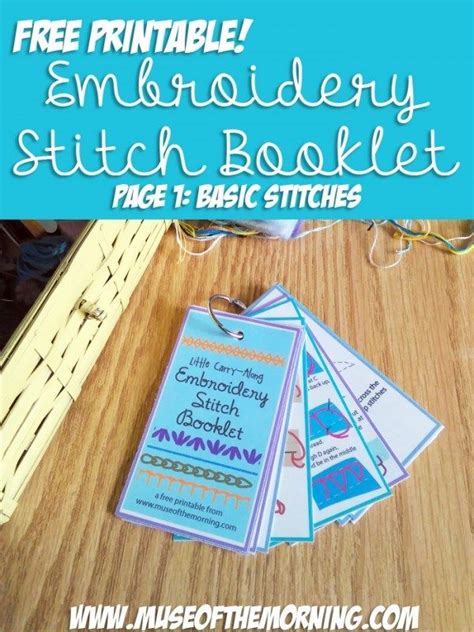 Below, you'll find an incredible selection of free crochet patterns from companies such as. Free Printable Quick Stitch Guides | Embroidery stitches ...