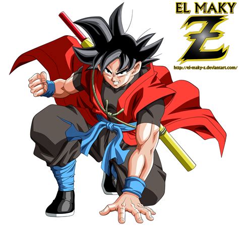 A fanart of xeno goku i've made. Maky Z Blog: (Card) Son Goku Xeno (Dragon Ball Heroes)