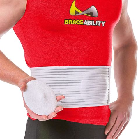 Braceability Hernia Belt For Men And Women Stomach Truss Binder With