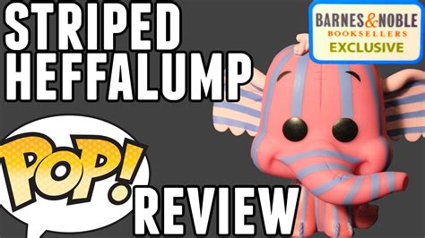 Striped Heffalump Barnes And Noble Exclusive Funko Pop Review Youtube