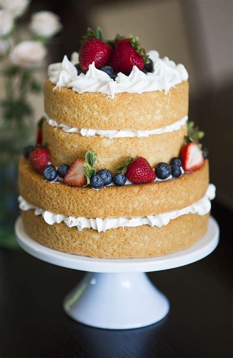 Naked Cake receitas irresistíveis para sua festa FESTAS Bolo Recheio para bolo e Bolo