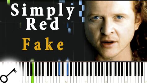 Simply Red Fake Piano Tutorial Synthesia Passkeypiano Youtube