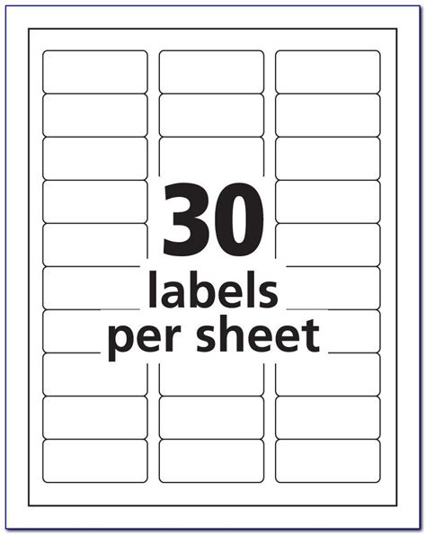 Using Avery 5160 Labels Microsoft Word