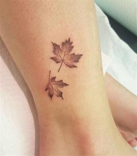Love This Fall Leaves Tattoo Autumn Tattoo Small Tattoos
