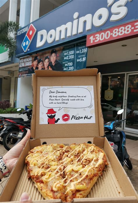 Pizza lover, pepperoni inhaler, literacy motivator, crust stuffer, table gamer, ninja, turtle, triangle bit.ly/37no5hi. Pizza Hut Malaysia Trolls Competitors With Valentine's ...