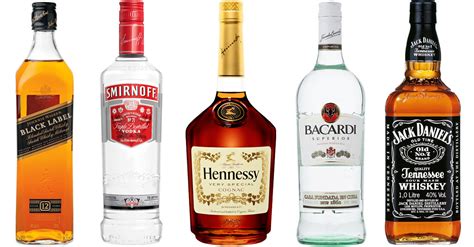 types of liquor