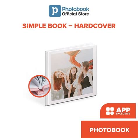 X Simple Book Square Imagewrap Hardcover Photobook Pages App