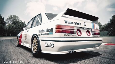 Original bmw e30 m3 group a dtm, built by team bervid and this car starts at 24h spa francorchamps 1991 and finished 9th. (Assetto Corsa) BMW M3 E30 DTM - Exhaust Sound - YouTube