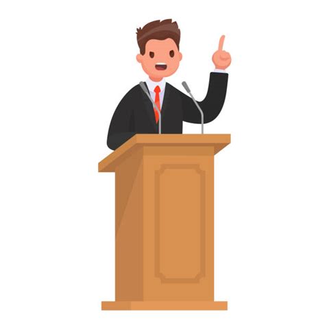 Best Debate Podium Illustrations Royalty Free Vector Graphics And Clip