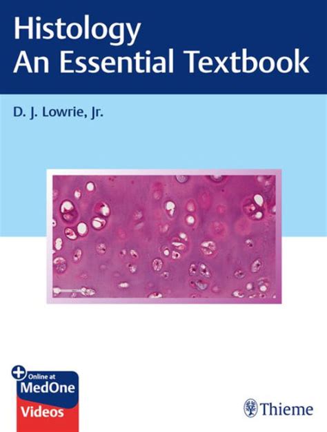 Histology An Essential Textbook By Dj Lowrie 9781626234130