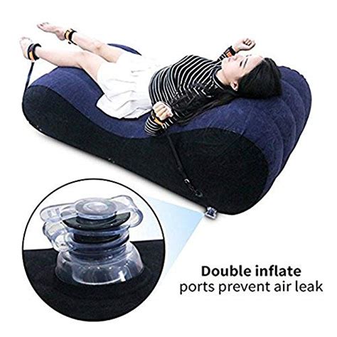 Portable Inflatable Sofa Wedge Pillow Climax Magic Aid Position For