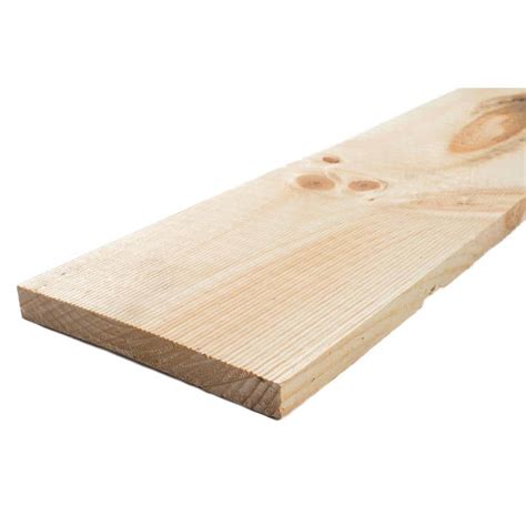 1 In X 8 In X 8 Ft Standard Kiln Dried Band Sawn Pine Common Board