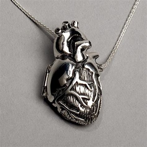 The Anatomically Correct Heart Locket Is An Intimate Sculptural