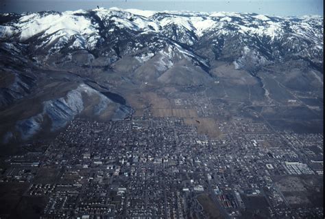 Downtown Carson City Aerial Photo Details The Western Nevada