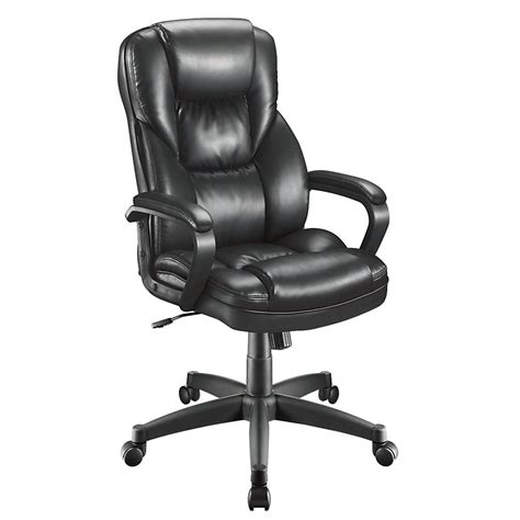 Office furniture depot is an independent dealer. Realspace Fosner High Back Bonded Leather Chair 48 H x 28 ...
