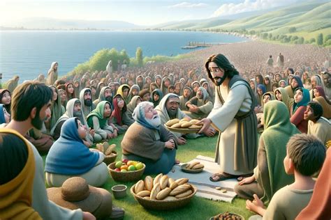 Jesus Feeds The Five Thousand Faithful Fable