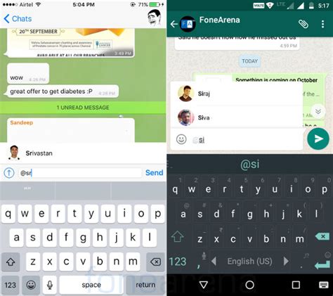 Finally Whatsapp Gets Mentions Feature For Group Chats