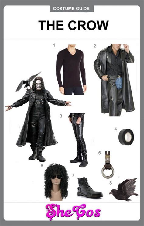 The Complete Guide To Diy The Crow Costume Shecos Blog