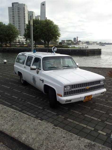 Rotterdam Police Chevrolet C10 In Use Till 1985 Rotterdam Holland