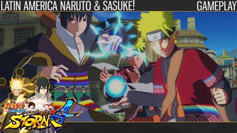Naruto Shippuden Ultimate Ninja Storm 4 Latin America Naruto And Sasuke