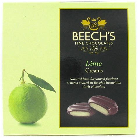 BEECH S LIME CREAMS 90g Sweetsworld Chocolate Shop