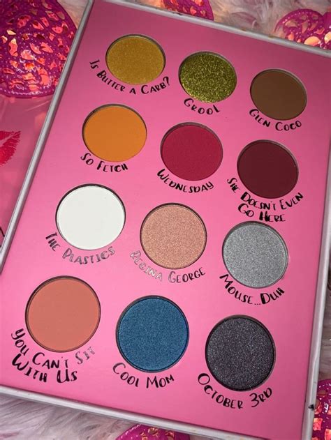 Mean Girls X Storybook Cosmetics Burn Book Palette Swatches Review Vrogue