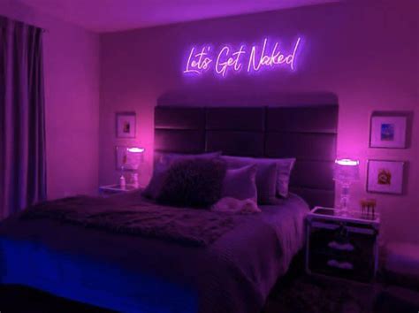 Neon Licht Schlafzimmer Dekor