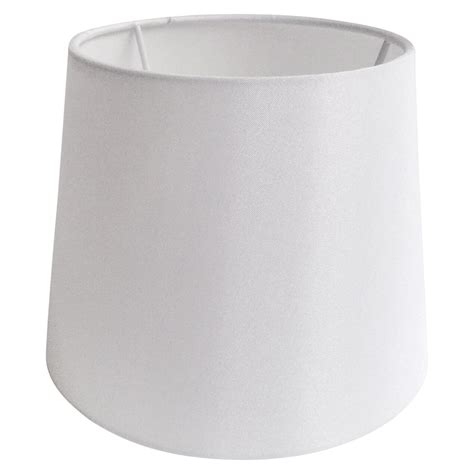 Matte Fabric White Lamp Shade At Home