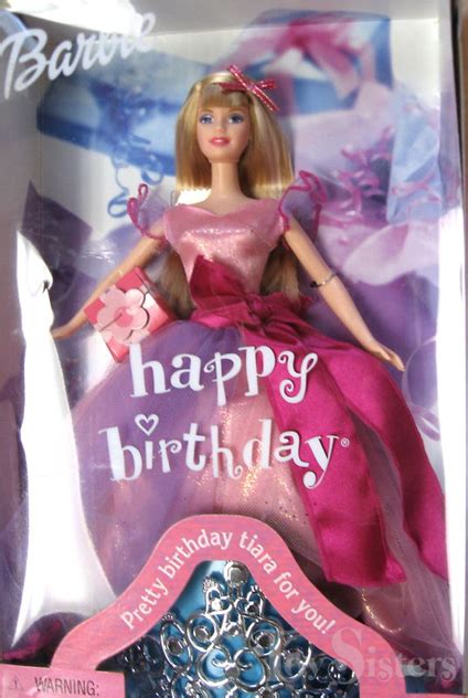 2001 Happy Birthday Barbie Toy Sisters